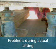 Problems During Actual Lifting