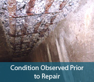 Conditions Observed Prior To Repair